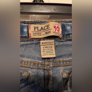 Vintage Children’s Place size 10 bootcut stretch jeans
